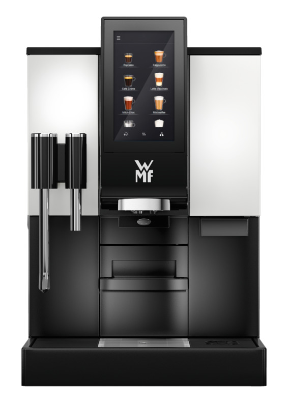 WMF Kaffeevollautomat 1100 S mit Twin-Topping Behälter und Wassertank